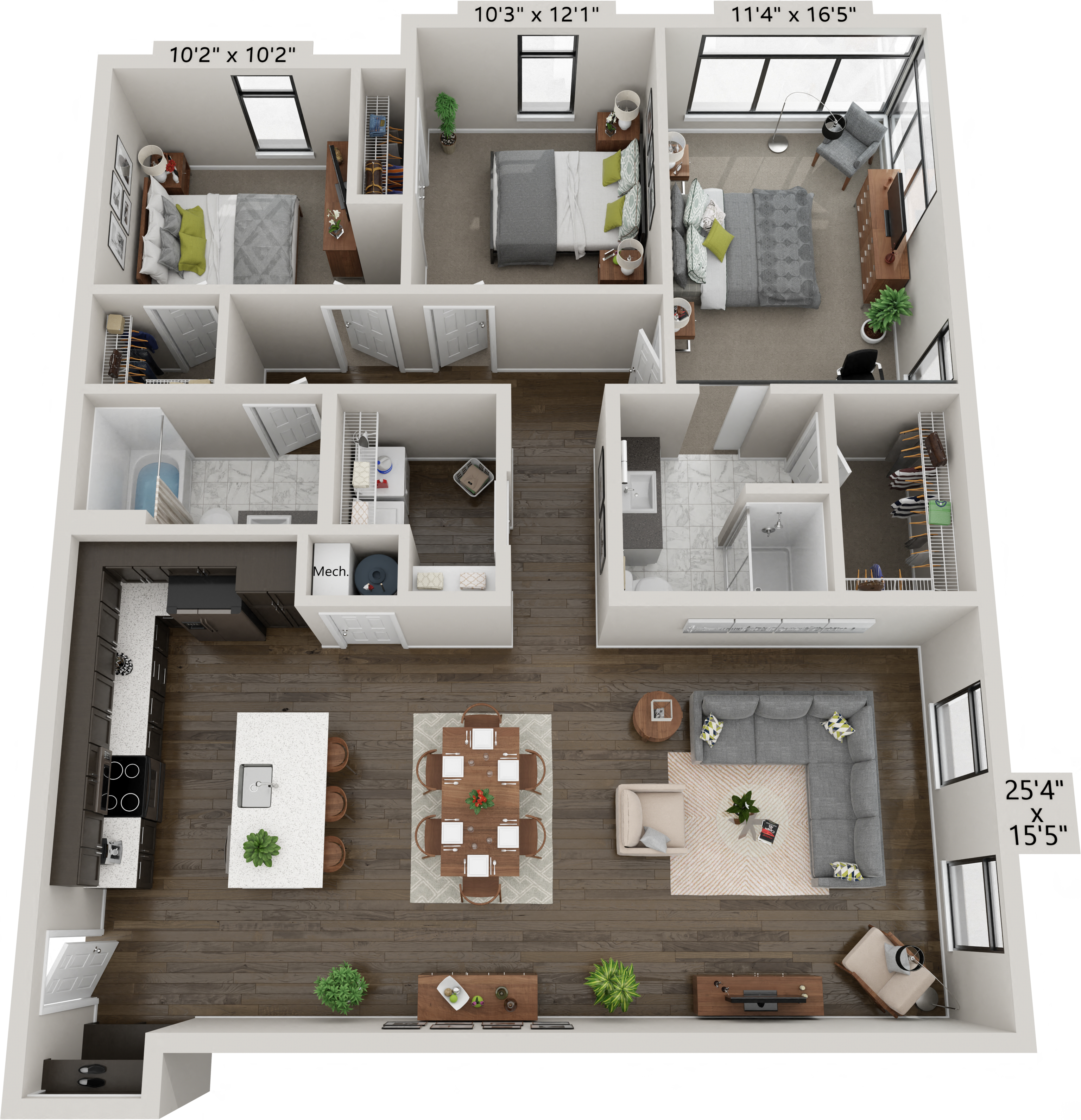 C1 floor plan